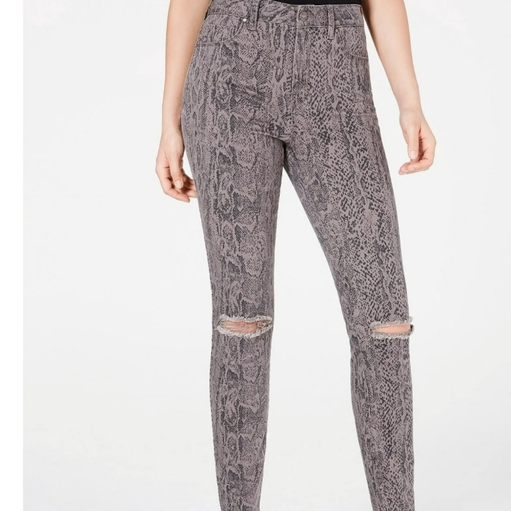 Rewash ,Stevie Skinny High Rise Jeans, Gray Pigment Size 25,NWT